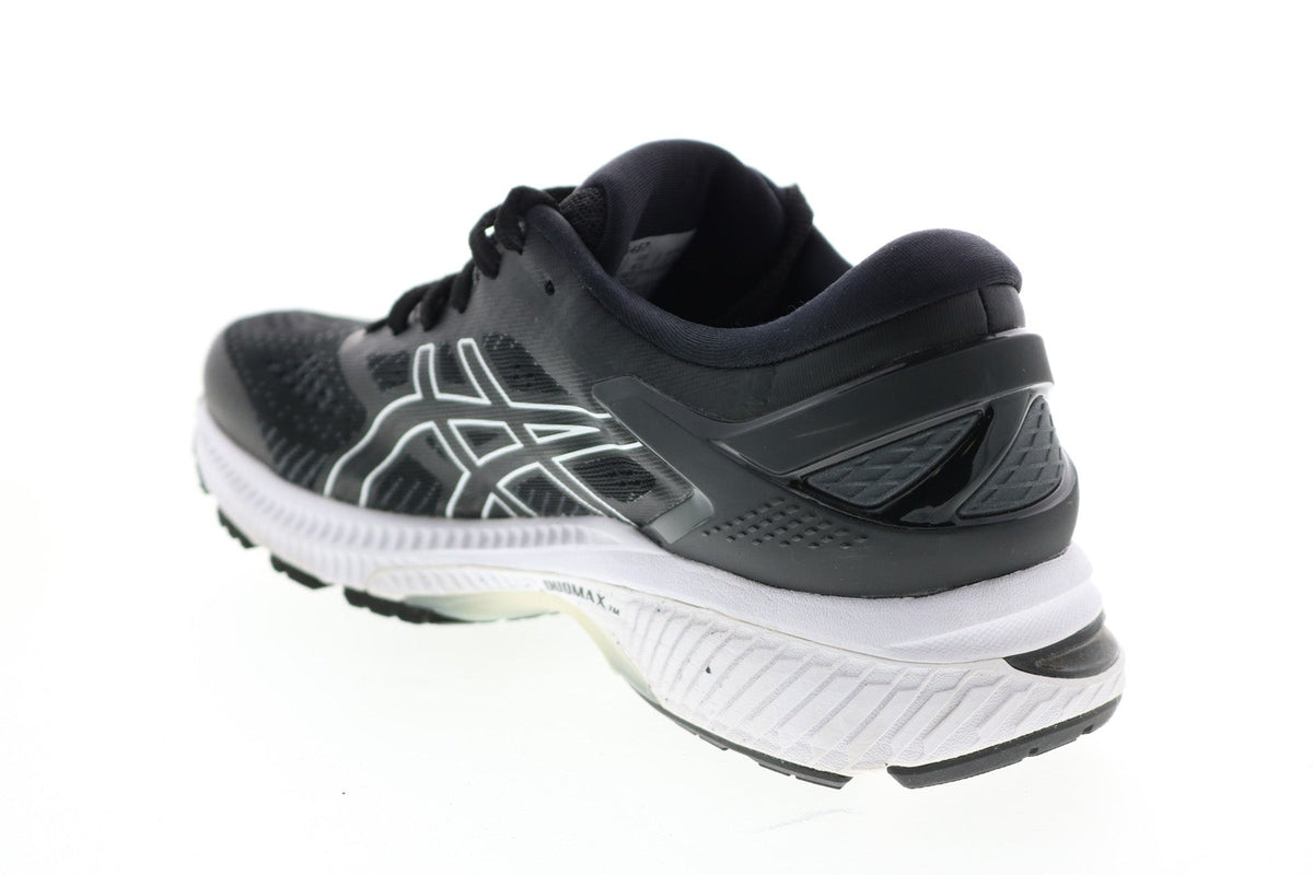 Asics Gel-Kayano 26 1012A457 Mens Black Synthetic Athletic Running Shoes