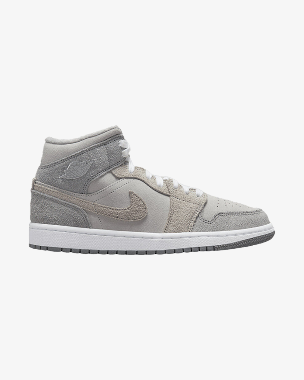 NIKE AIR JORDAN1 MID SE WMNS PARTICLE GREY