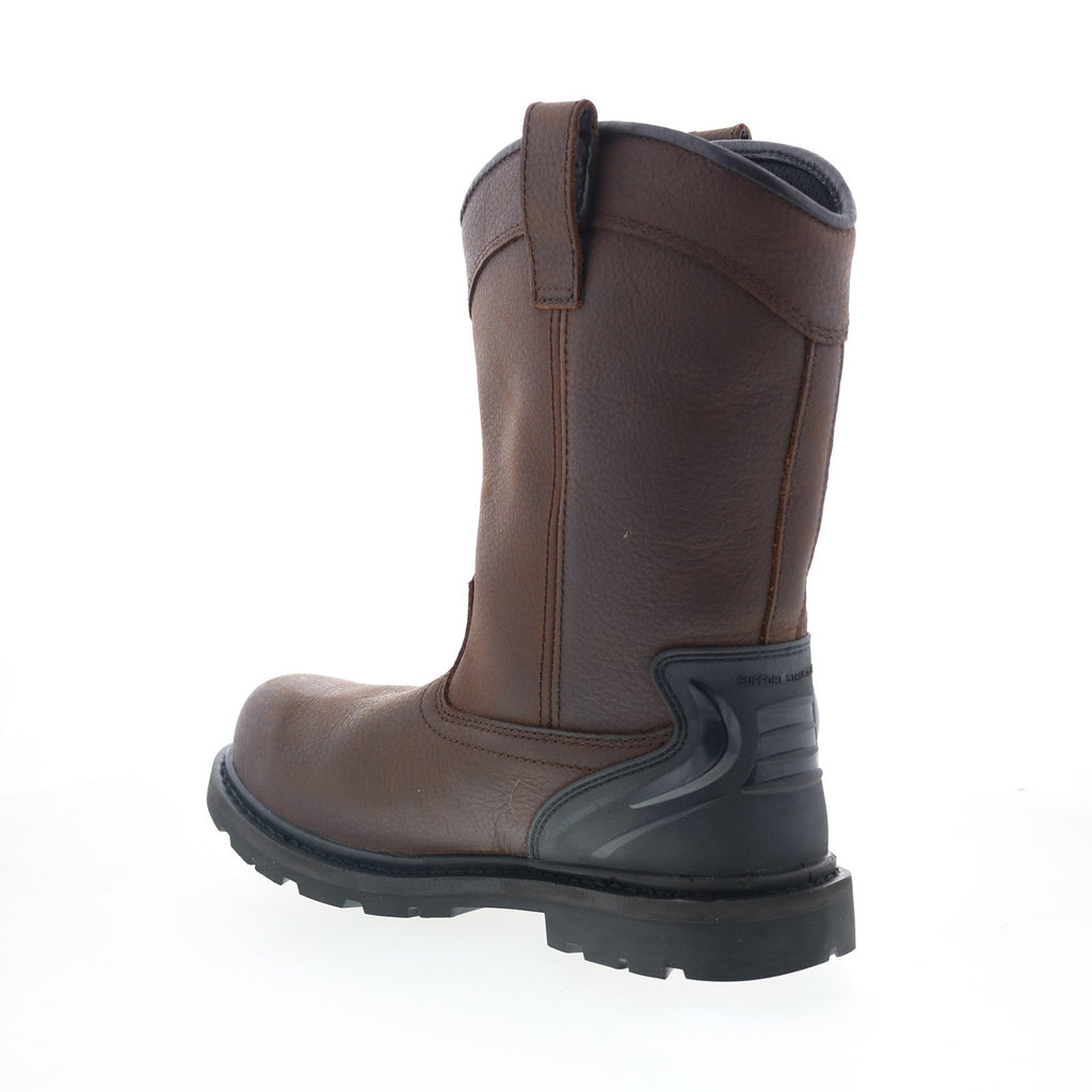 Avenger Hammer Soft Toe A7676 Mens Brown Leather Work & Safety Boots