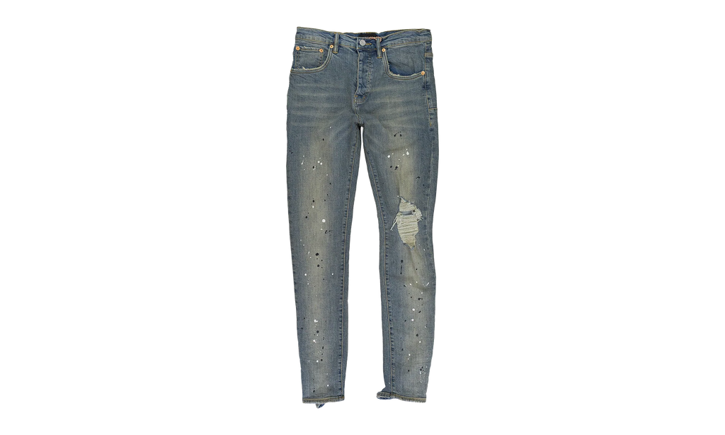 DROPPED FIT JEANS - MID RISE WITH TAPELEG "Indigo" P002 MID 31